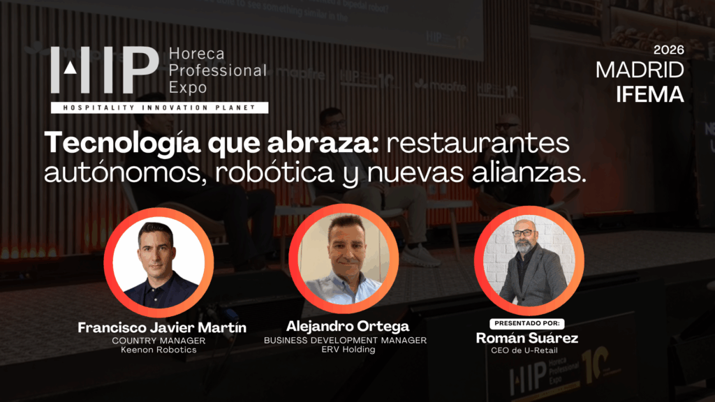 Panel de HIP 2026 sobre restaurantes autónomos y robótica